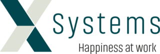 X Systems, Happiness at work Logo